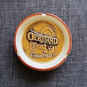 Vintage 70’s Opryland Nashville Ashtray